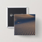 Noord-Amerika, VS, Califorinia, Death Valley Vierkante Button 5,1 Cm (Voorkant /achterkant)