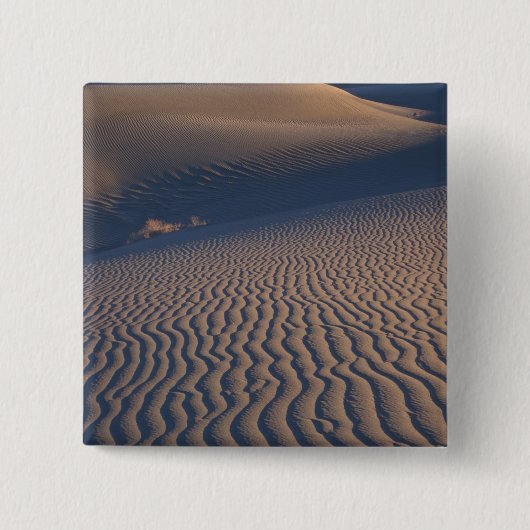 Noord-Amerika, VS, Califorinia, Death Valley Vierkante Button 5,1 Cm (Voorkant)