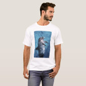 Noord-Amerika, VS, Hawaï. Dolfijn T-shirt (Voorkant volledig)
