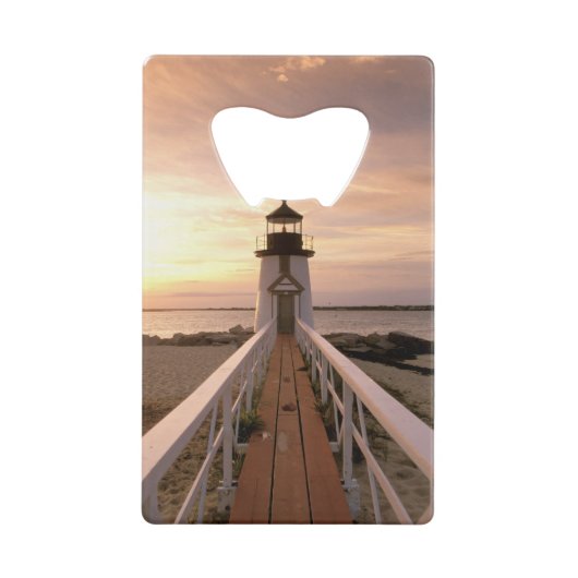 Noord-Amerika, VS, Massachusetts, Nantucket 4 Creditkaart Flessenopener (Voorkant)