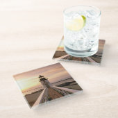 Noord-Amerika, VS, Massachusetts, Nantucket 4 Glazen Onderzetter (Schuin)