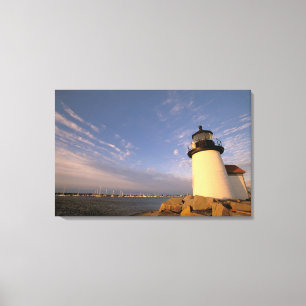 Noord-Amerika, VS, Massachusetts, Nantucket Canvas Afdruk