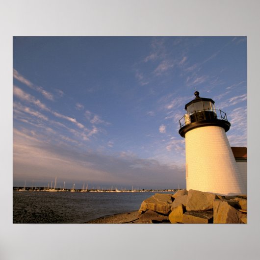 Noord-Amerika, VS, Massachusetts, Nantucket Poster (Voorkant)
