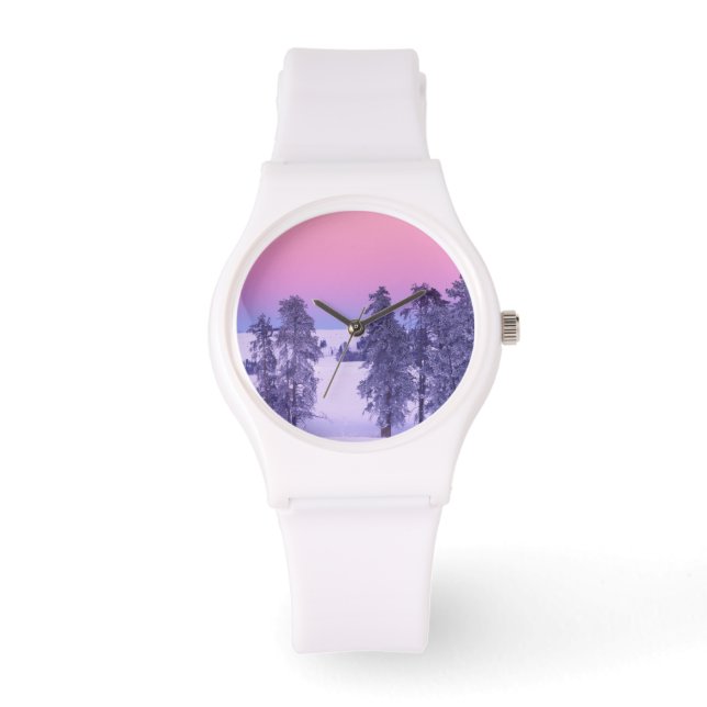 Noord-Amerika, VS, Montana, geelsteen Horloge (Voorkant)