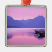 Noord-Amerika, VS, Montana, Glacier National 2 Metalen Ornament (Voorkant)