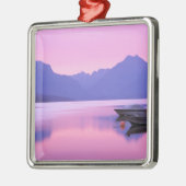 Noord-Amerika, VS, Montana, Glacier National 2 Metalen Ornament (Links)