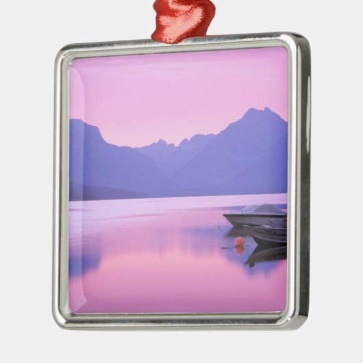 Noord-Amerika, VS, Montana, Glacier National 2 Metalen Ornament (Links)