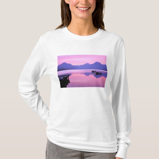Noord-Amerika, VS, Montana, Glacier National T-shirt (Voorkant)
