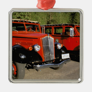 Noord-Amerika, VS, Montana. Klassieke 1934 Ford Metalen Ornament