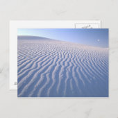 Noord-Amerika, VS, New Mexico, White Sand Dunes Briefkaart (Voorkant / Achterkant)