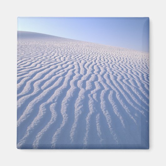 Noord-Amerika, VS, New Mexico, White Sand Dunes Magneet (Voorkant)