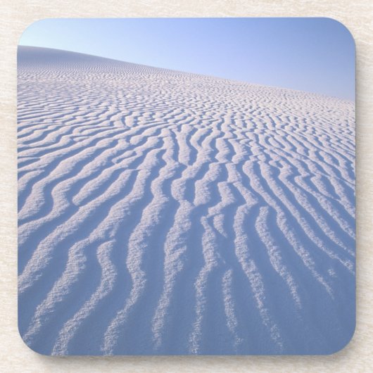 Noord-Amerika, VS, New Mexico, White Sand Dunes Onderzetter (Voorkant)