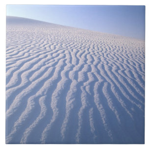 Noord-Amerika, VS, New Mexico, Witte Zandduinen Tegeltje