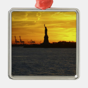 Noord-Amerika, VS, New York, New York City. 3 Metalen Ornament