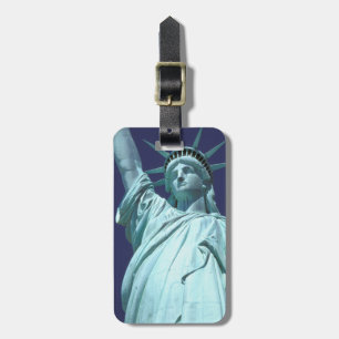 Noord-Amerika, VS, New York, New York City. 7 Bagagelabel