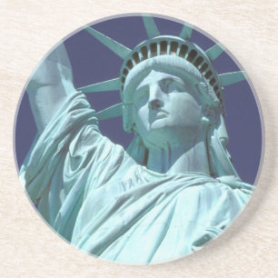 Noord-Amerika, VS, New York, New York City. 7 Zandsteen Onderzetter