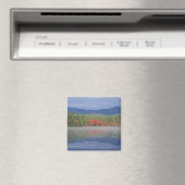 Noord-Amerika, VS, NH, Herfstreflecties in Magneet (Insitu (Vaatwasser))