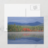 Noord-Amerika, VS, NH, reflectie op de Herfst in Briefkaart (Voorkant / Achterkant)