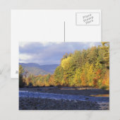 Noord-Amerika, VS, NH, Saco River. Kobbelen Briefkaart (Voorkant / Achterkant)