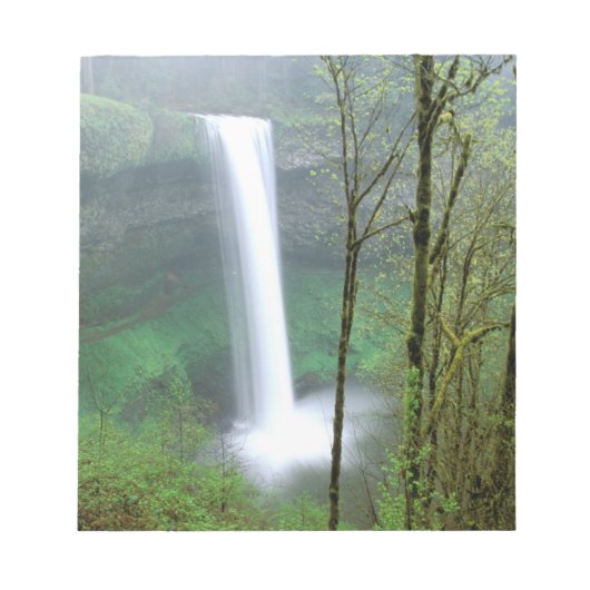 Noord-Amerika, VS, Oregon, Silver Falls State Notitieblok (Voorkant)