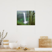 Noord-Amerika, VS, Oregon, Silver Falls State Poster (Keuken)