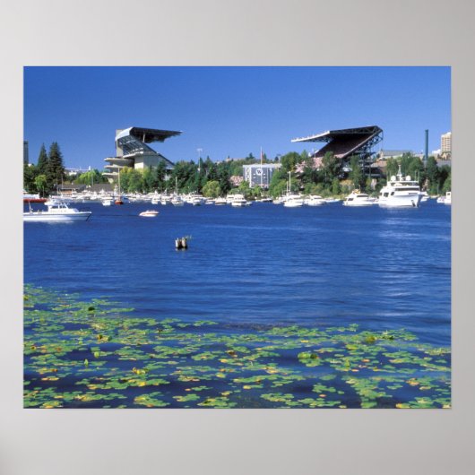 Noord-Amerika, VS, Staat Washington, Seattle, Poster (Voorkant)