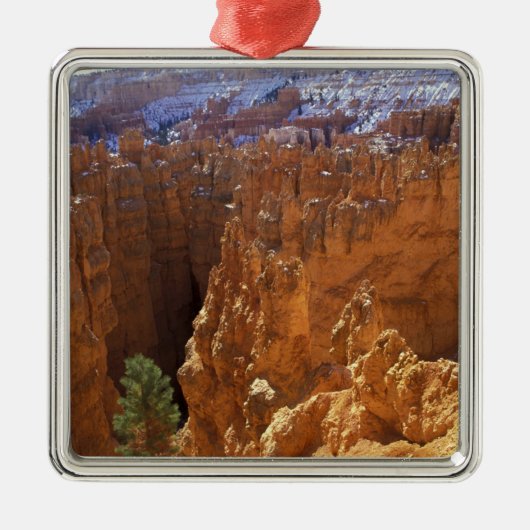 Noord-Amerika, VS, Utah, Bryce Canyon 2 Metalen Ornament (Voorkant)