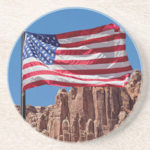 Noord-Amerika, VS, Utah, Torrey, Capitol Reef Zandsteen Onderzetter