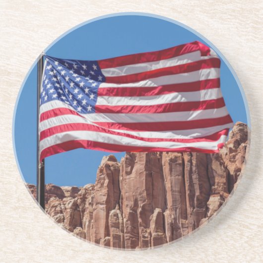 Noord-Amerika, VS, Utah, Torrey, Capitolreef Zandsteen Onderzetter (Voorkant)