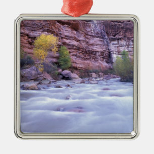 Noord-Amerika, VS, Utah, Zion National Park. 2 Metalen Ornament