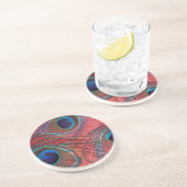 Noord-Amerika, VS, WA, Redmond, Peacock Zandsteen Onderzetter (Zijkant)