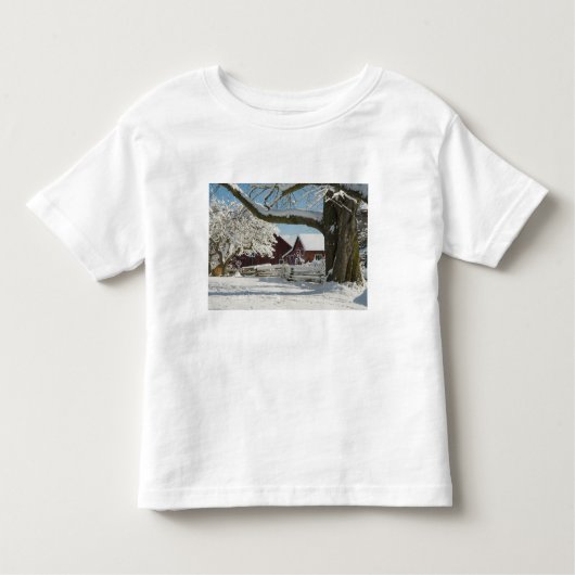 Noord-Amerika, VS, WA, Whidbey Island. 2 Kinder Shirts (Voorkant)