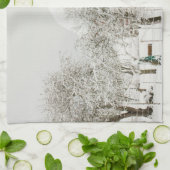 Noord-Amerika, VS, WA, Whidbey Island. Theedoek (Gevouwen)