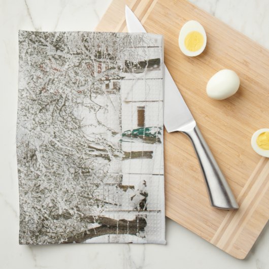 Noord-Amerika, VS, WA, Whidbey Island. Theedoek (Quarter Fold)