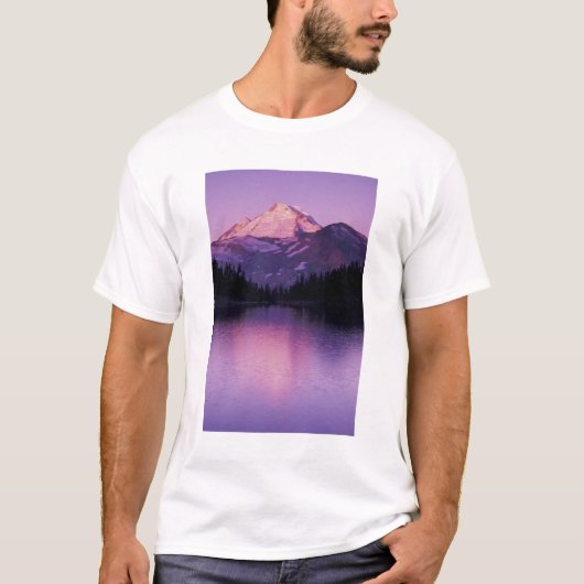 Noord-Amerika, VS, Washington, Mount Baker T-shirt (Voorkant)