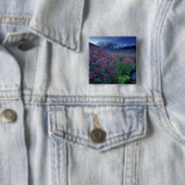 Noord-Amerika, VS, Washington, Mt. Rainier 6 Vierkante Button 5,1 Cm (In situ)