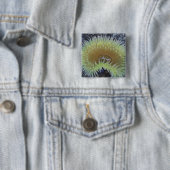 Noord-Amerika, VS, Washington, Olympic 4 Vierkante Button 5,1 Cm (In situ)