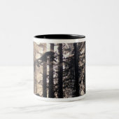 Noord-Amerika, VS, Washington, Olympic NF Tweekleurige Koffiemok (Center)