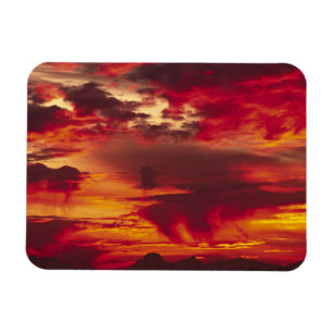 Noord-Amerika, VS, Washington, Seattle. Zonsopgang Magneet