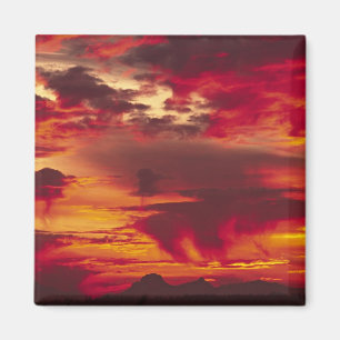 Noord-Amerika, VS, Washington, Seattle. Zonsopgang Magneet