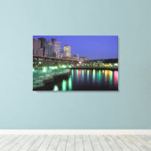 Noord-Amerika, VS, Washington State, Seattle. 6 Canvas Afdruk (Insitu (Houten vloer))