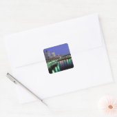 Noord-Amerika, VS, Washington State, Seattle. 6 Vierkante Sticker (Envelop)