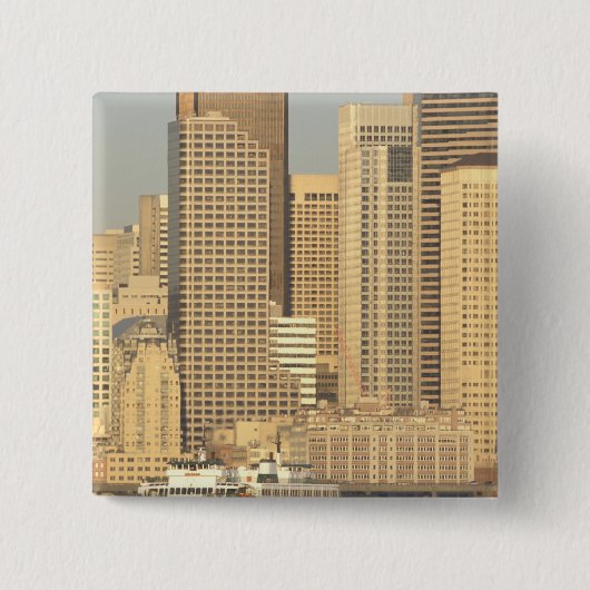 Noord-Amerika, VS, Washington State, Seattle. Vierkante Button 5,1 Cm (Voorkant)