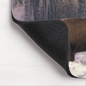 Noord-Amerika, VS, Wyoming, geelsteen NP, Muismat (Hoek)