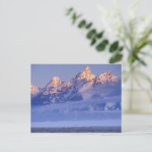 Noord-Amerika, VS, Wyoming, Grand Teton NP, 2 Briefkaart (Staand voorkant)