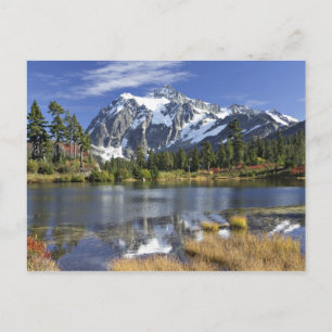 Noord-Amerika, Washington, Cascades. Mt. Shuksan Briefkaart