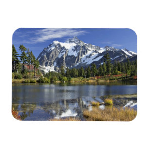 Noord-Amerika, Washington, Cascades. Mt. Shuksan Magneet