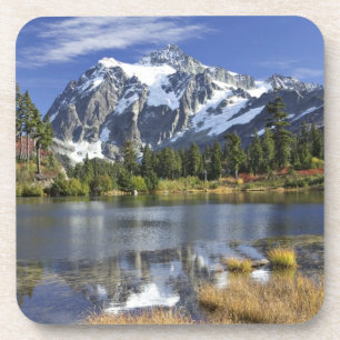 Noord-Amerika, Washington, Cascades. Mt. Shuksan Onderzetter