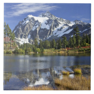 Noord-Amerika, Washington, Cascades. Mt. Shuksan Tegeltje