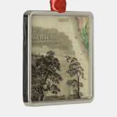 Noord-Amerika - zuidwest Metalen Ornament (Rechts)